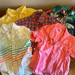 5 short sleeve button ups